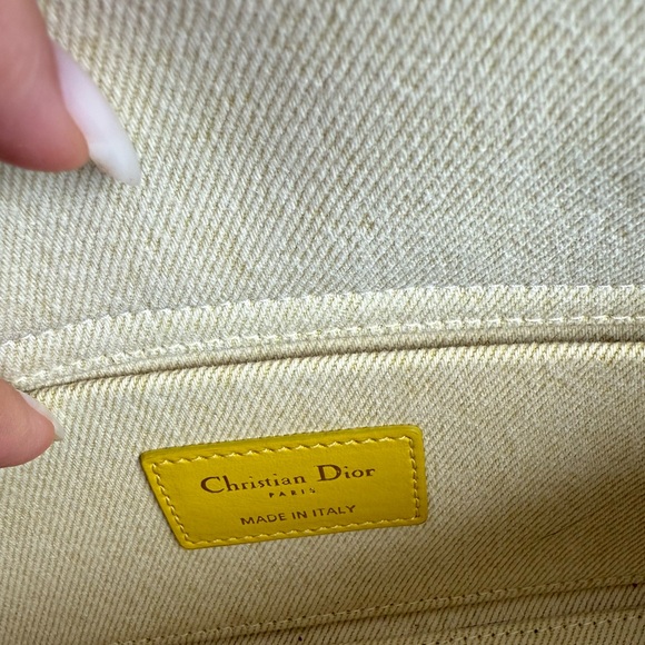 Christian Dior Lady D-Joy Bag Macrocannage Quilt Denim - Picture 13 of 16